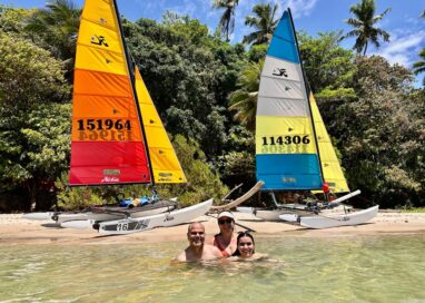 Trip de Hobie Cat 16 entre a praia de Maria Farinha/PE e Japaratinga/AL foi sucesso!