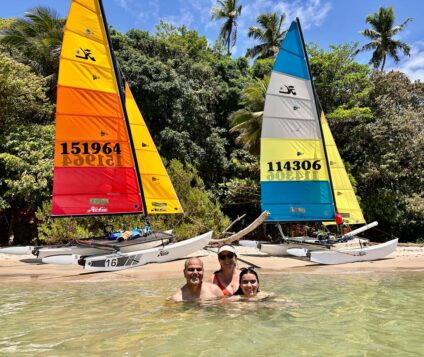 Trip de Hobie Cat 16 entre a praia de Maria Farinha/PE e Japaratinga/AL foi sucesso!