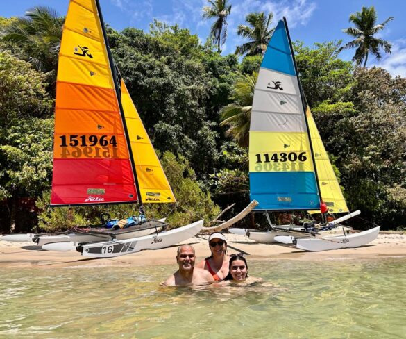 Trip de Hobie Cat 16 entre a praia de Maria Farinha/PE e Japaratinga/AL foi sucesso!